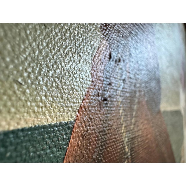 Vintage Mid-Century Coastal Oil Paintings by Gibson – Signed Pair With Provenance For Sale - Image 10 of 14