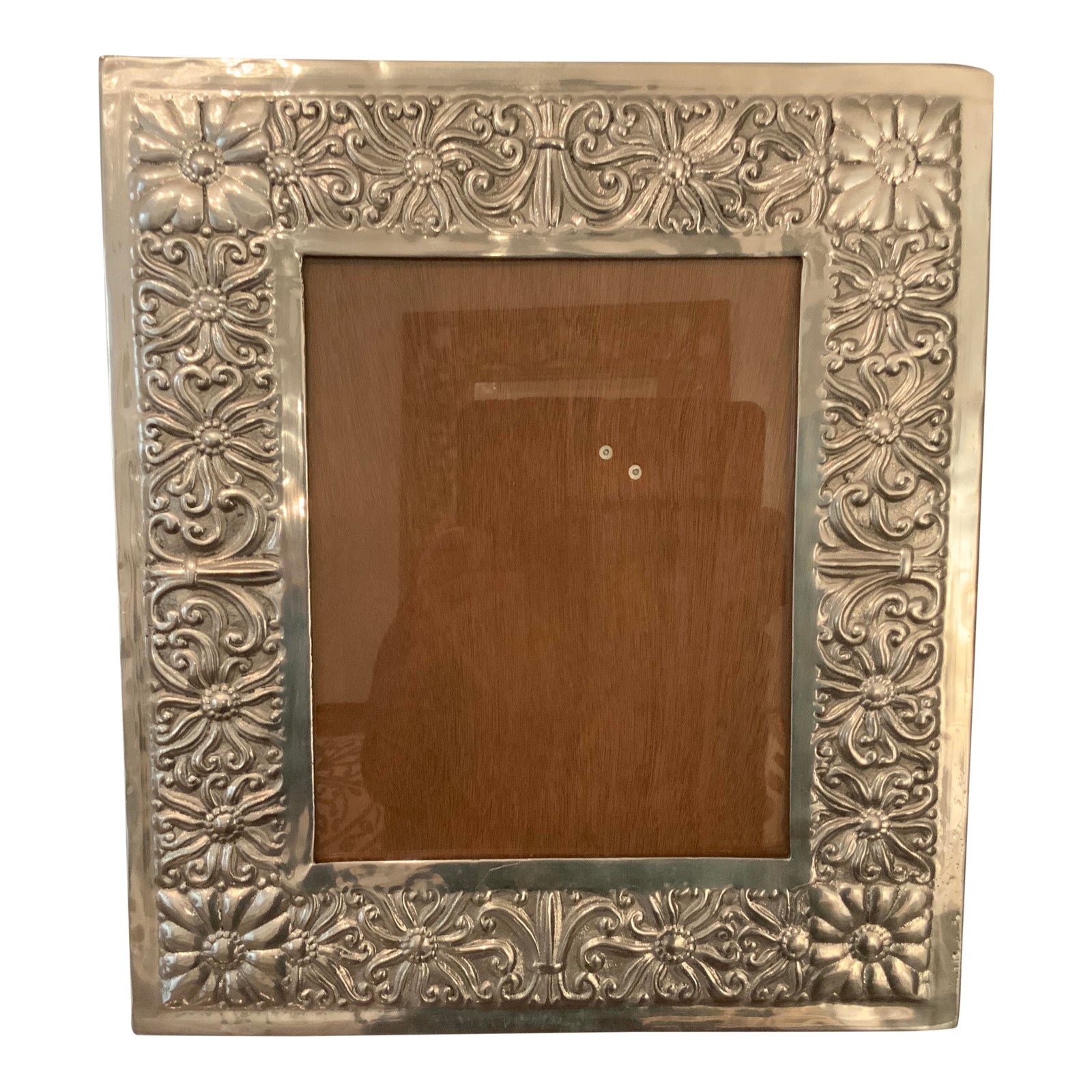 Large Silver Picture Frame Chairish