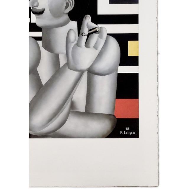 After Fernand Léger, The Mechanic, Silkscreen on Arches paper For Sale - Image 5 of 7