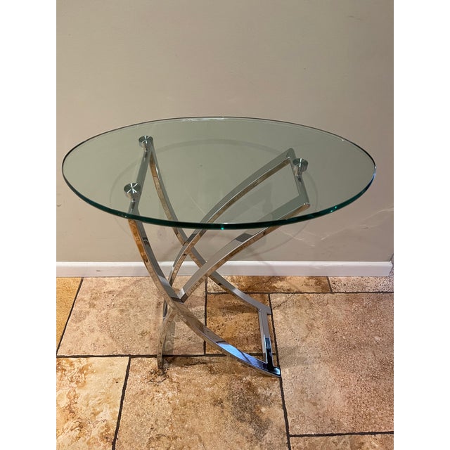 This Century Furniture Modern Martini/Side table is impeccably designed with highest quality materials and exquisite...