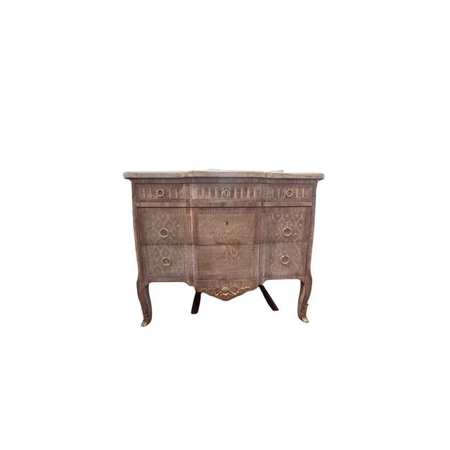 French Provincial Antique French Chest of Drawers For Sale - Image 3 of 7