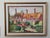 Vintage English Cotswolds Cottage Impressionist Painting Framed For Sale - Image 13 of 13