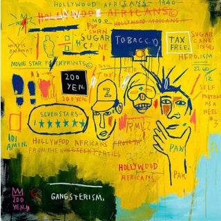 Basquiat Hollywood Africans Poster For Sale