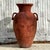 Vintage Boho Ribbed Terracotta Urn For Sale - Image 4 of 7