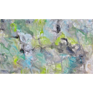 "Garden Rendevous" Abstract - Trixie Pitts 36"x60" For Sale