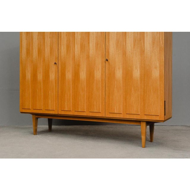 Mid-Century Sideboard in Brass and Pine For Sale - Image 18 of 18