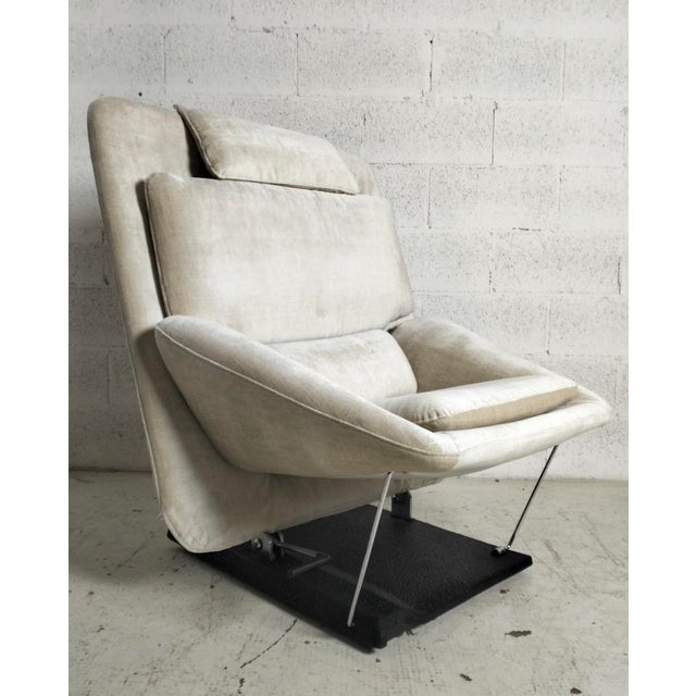 Reclining Lounge Chair by Vittorio Introini for Saporiti, 1970s For Sale - Image 9 of 14