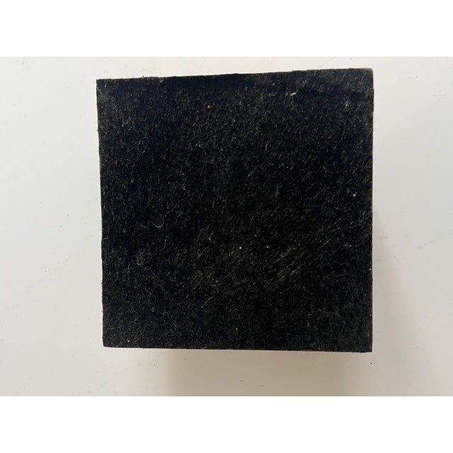 Wood Vintage Wood Decorative Flip Top Trinket Storage Box With Metal Outside For Sale - Image 7 of 7