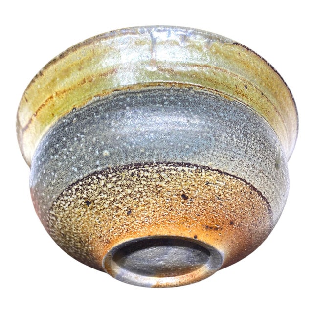 Karen Karnes (1925-2016) Studio Pottery Salt Glaze Bowl Mid Century Modern Ceramic For Sale - Image 9 of 12