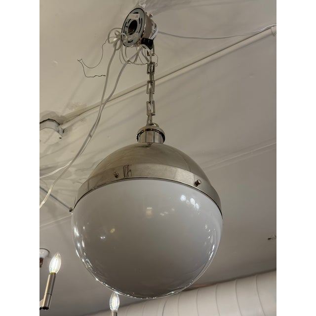 Thomas O'Brien for Visual Comfort Hicks Globe Pendant Light For Sale - Image 10 of 12