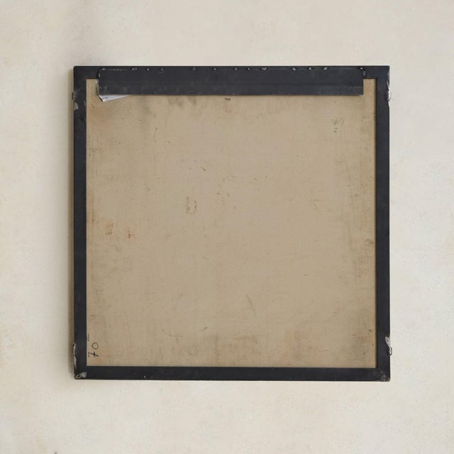 Tan French Ceramic Abstract Wall Sculpture, 1950s For Sale - Image 8 of 8