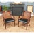 1990s 1990s Pair Theodore Alexander Barrel Back Chairs For Sale - Image 5 of 14