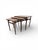 1960s Mid-Century Modern Walnut Nesting Tables - Set of 3 For Sale - Image 5 of 8