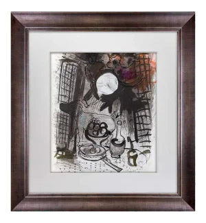1950s Vintage Marc Chagall Limited Edition Original Still Life Lithograph Print