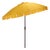 Metal Panza 9 Ft Crank Umbrella, Yellow/Brown Pole For Sale - Image 7 of 8