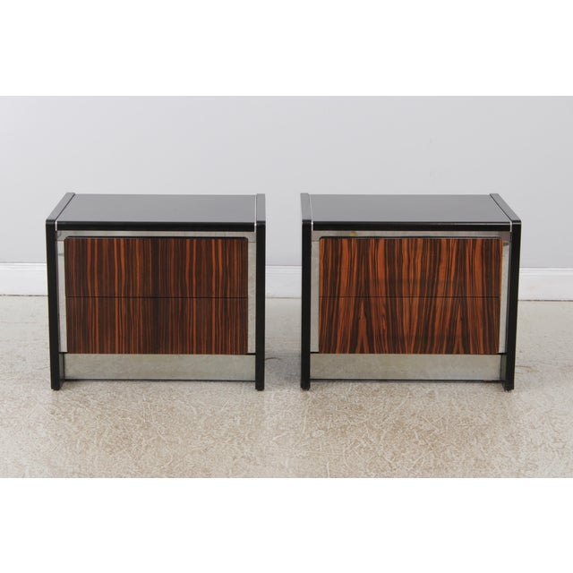 Age: Approx: 60 Years Old Details: Macassar Ebony Dovetailed Drawer Construction High Quality Construction Designed By...