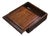 Chinese Huali Rosewood Square Puzzle Box With Sliding Mechanism For Sale