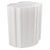 Italian Modern Glossy White Ceramic Side Table by Roberto Faccioli, 1995 For Sale - Image 14 of 14