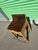 Wood Custom Design Leather + Wood Counter Stool For Sale - Image 7 of 8