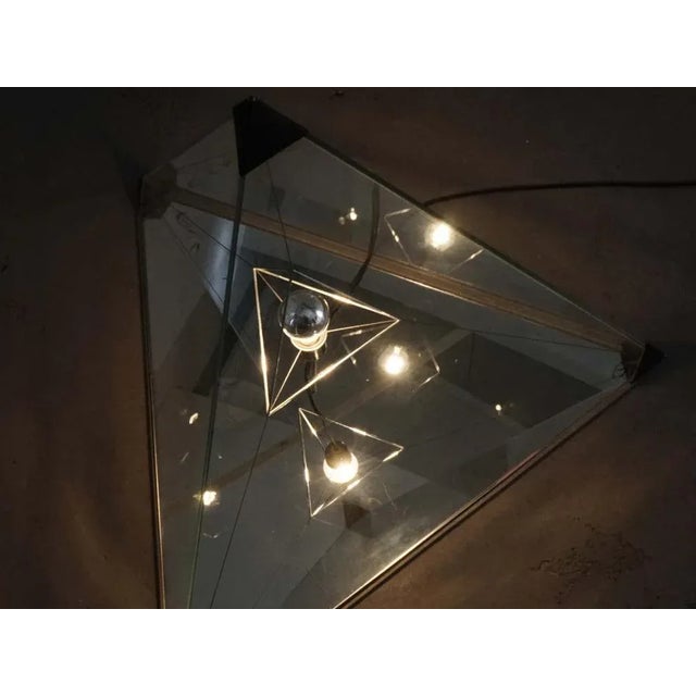 1970s Prototype Tetrahedron Lamp by Van Nieuwenborg & Wegman, 1979 For Sale - Image 5 of 12