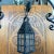 Glass 1920s Tudor Style Pendant Light With Textured Glass For Sale - Image 7 of 7