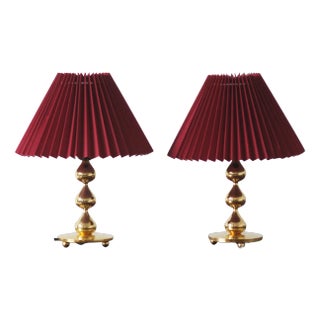 Teardrop Table Lamps by Hugo Asmussen, 1970s, Set of 2 For Sale