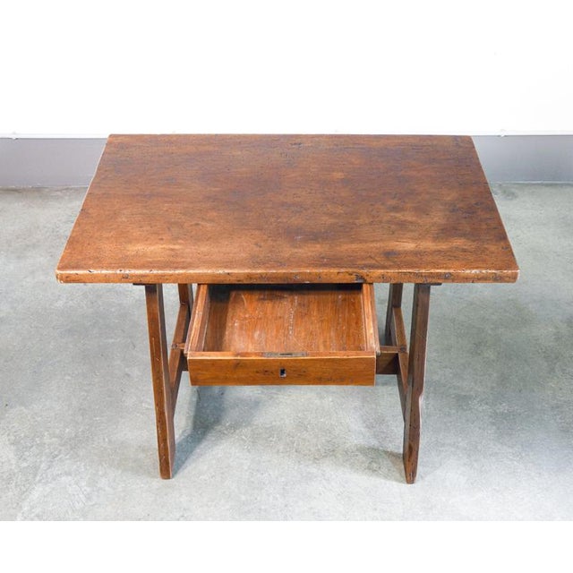 Walnut Desk and Chair, 1700s, Set of 2 For Sale - Image 6 of 18