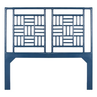 Finn Headboard Queen - Navy For Sale