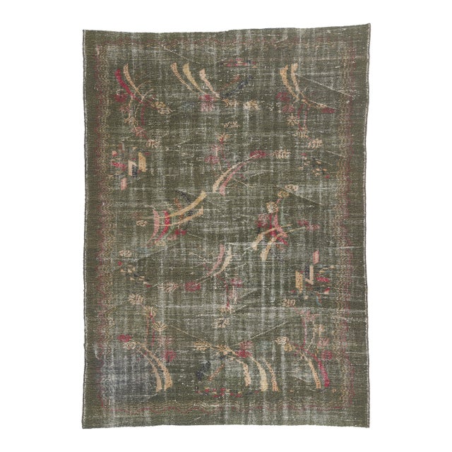 Zeki Muren Vintage Turkish Sivas Rug, 06'02 X 08'07 For Sale