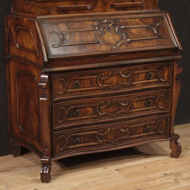 Brown Mid-Century Lombard Trumeau, 1960s For Sale - Image 8 of 13