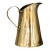 Antique French Handcrafted Brass Pitcher For Sale