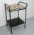 Vintage iron and pieces of multicolor formica desserte trolley or side table French, circa 1960. Good vintage condition.