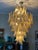Honey Colored Murano Chandelier For Sale - Image 9 of 10