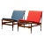 Lounge Chairs in Teak by Kai Lyngfeld Larsen for Søborg Møbelfabrik, 1960s, Set of 2 For Sale