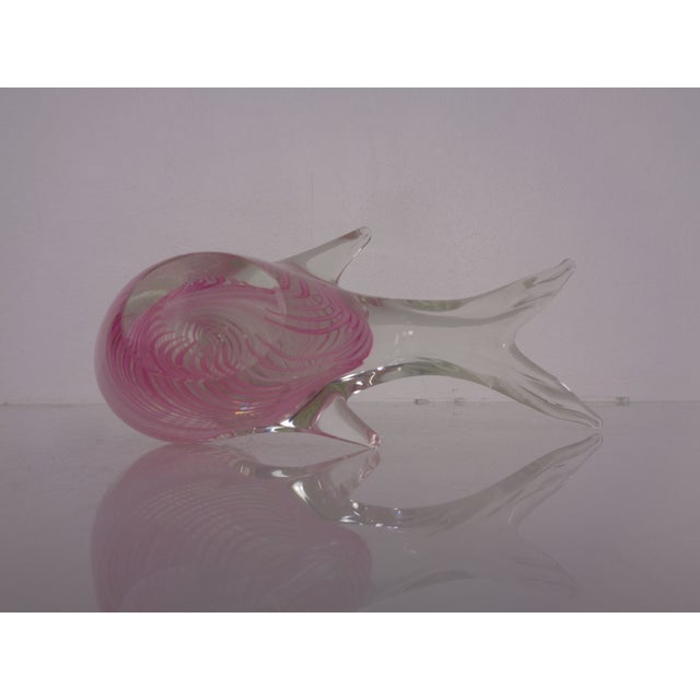 Pink Murano Glass Bird, Italy, 1960s For Sale - Image 12 of 18
