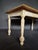 19th Century French Pine Wood Farm Table with a Painted Base For Sale - Image 13 of 13