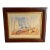 Listed British Artist Bernard Harper Wiles (1883-1966) - Framed Original Watercolor: Sailboat Regatta in England For Sale