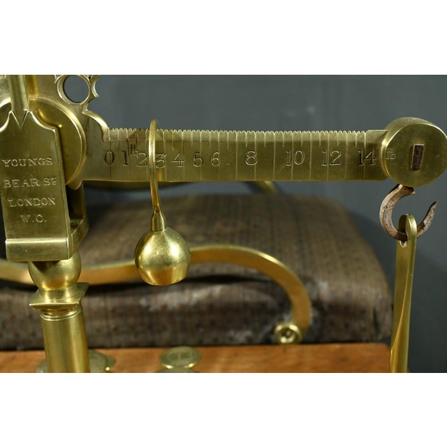 Victorian Walnut Jockey Scale, 1860 For Sale - Image 10 of 18