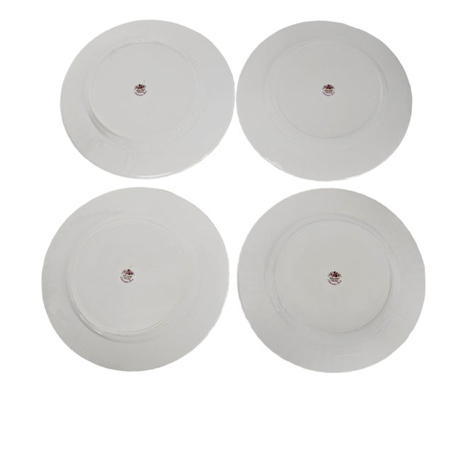 1980s Royal Albert Lavender Rose Bone China Dinnerware Service for Four, 16 Pieces For Sale - Image 10 of 18