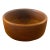 Vintage Mid-Century Modern Teakwood Bowl For Sale