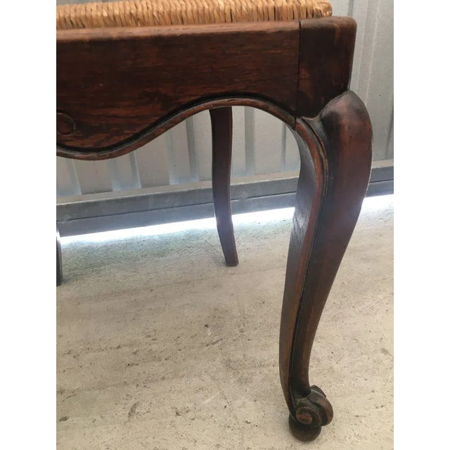 Louis XV Style Oak Dining Chairs, 1940s, Set of 4 For Sale - Image 14 of 18