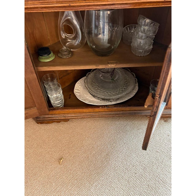 Antique Federal Corner Cupboard Cabinet For Sale - Image 11 of 18