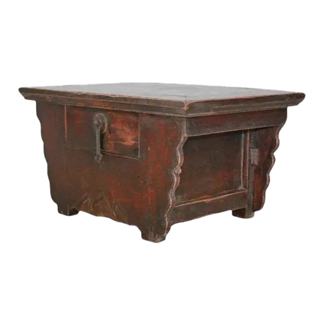 Small Antique Offer Table For Sale