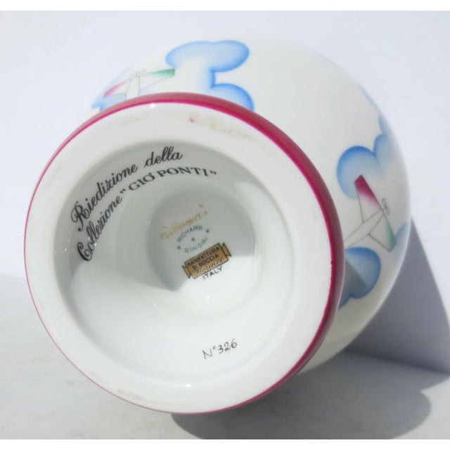 1980s Vintage Re-Edition 1980s' Gio Ponti "Alata" Bowl For Sale - Image 5 of 9