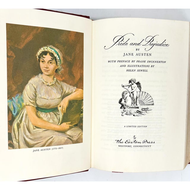 English Set of 6 Vintage Leather & Faux Leather Bound Classic Books – 4 Easton Press Editions For Sale - Image 3 of 18