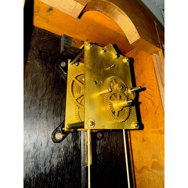 Antique Ansonia “Regulator #2” Single Weight Regulator Wall Clock For Sale - Image 12 of 12
