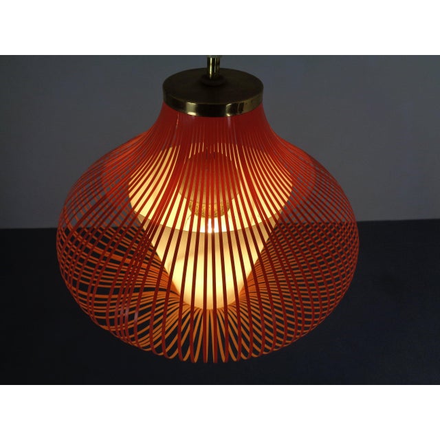 Filigree Spaghetti Ceiling Lamps, Italy, 1950s, Set of 2 For Sale - Image 11 of 18