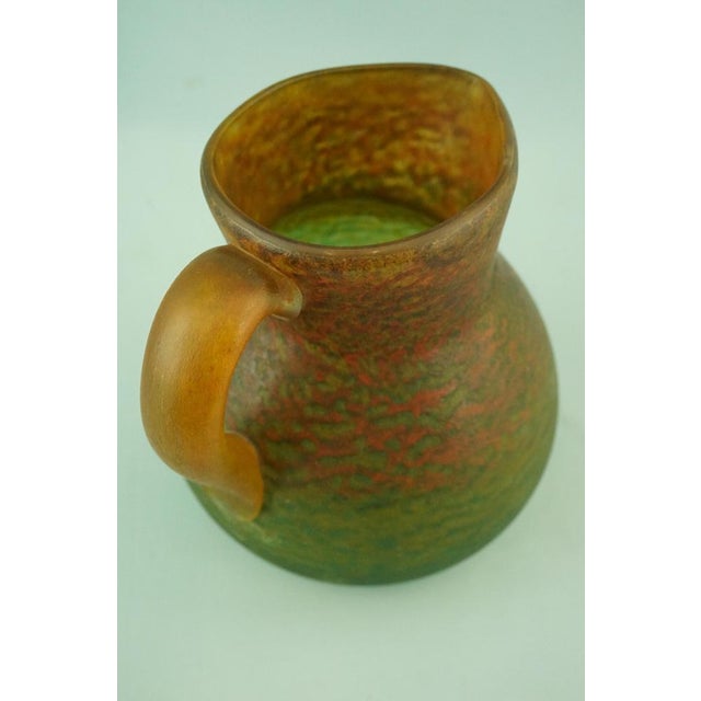 20th Century Glass Paste Jug from Georges De Feure, France, 1890s For Sale - Image 12 of 18