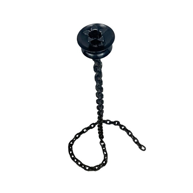 Vintage Wrought Iron Candleholder, 1960s For Sale - Image 4 of 12