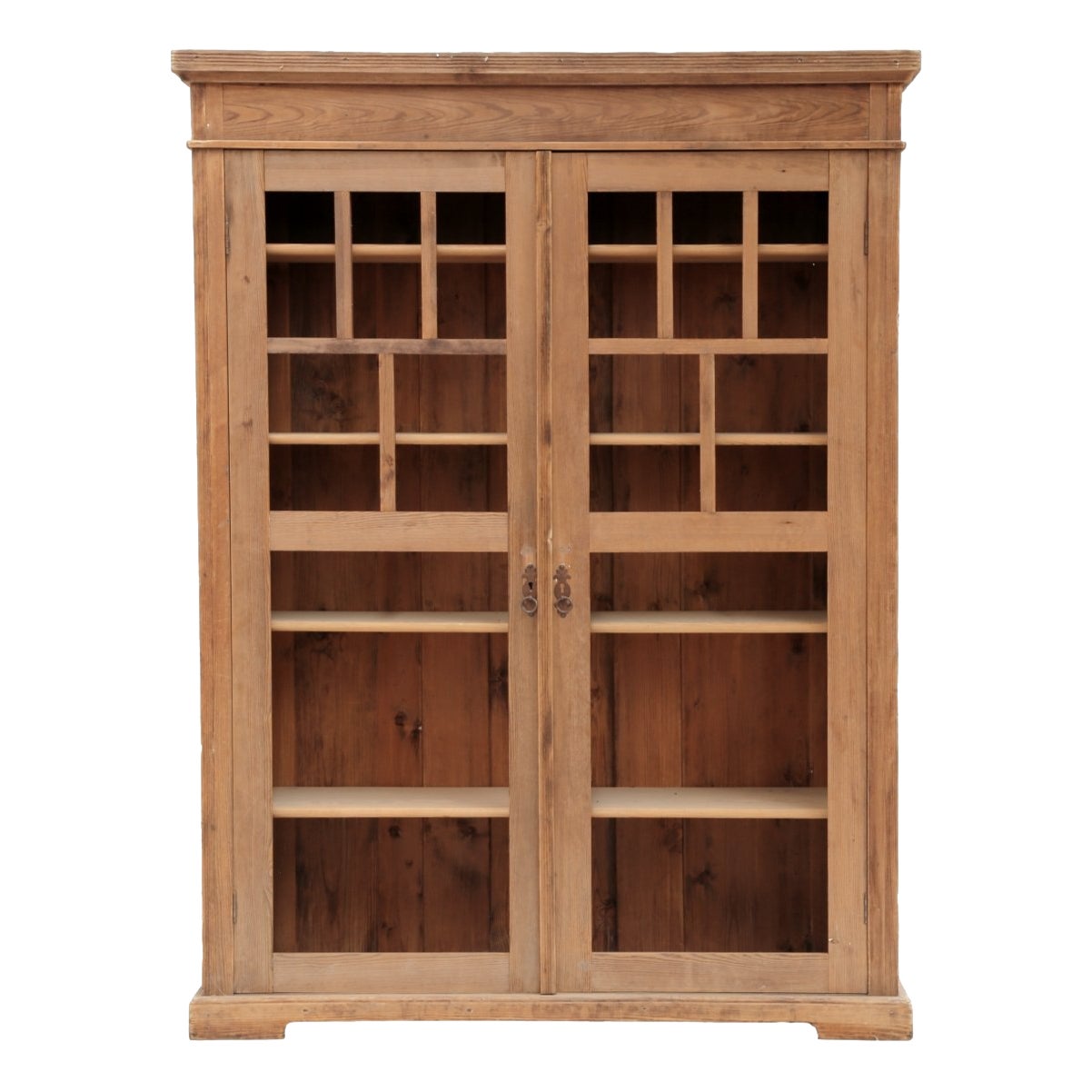 Vintage Wooden Dispay Cabinet, 1920s | Chairish